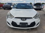 2013 Hyundai Veloster White vin: KMHTC6AD9DU117711