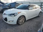 2013 Hyundai Veloster  White vin: KMHTC6AD9DU131379