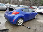 2013 Hyundai Veloster  Blue vin: KMHTC6AD9DU144598