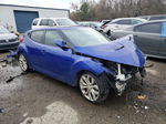 2013 Hyundai Veloster  Blue vin: KMHTC6AD9DU144598