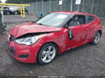 2013 Hyundai Veloster Base W/gray Красный vin: KMHTC6AD9DU160767