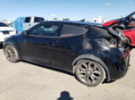 2013 Hyundai Veloster Black vin: KMHTC6ADXDU093788