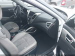 2013 Hyundai Veloster Gray Int White vin: KMHTC6ADXDU113666