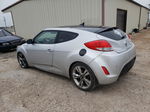 2013 Hyundai Veloster  Silver vin: KMHTC6ADXDU118768