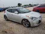 2013 Hyundai Veloster  Silver vin: KMHTC6ADXDU118768