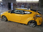 2013 Hyundai Veloster  Yellow vin: KMHTC6ADXDU121153