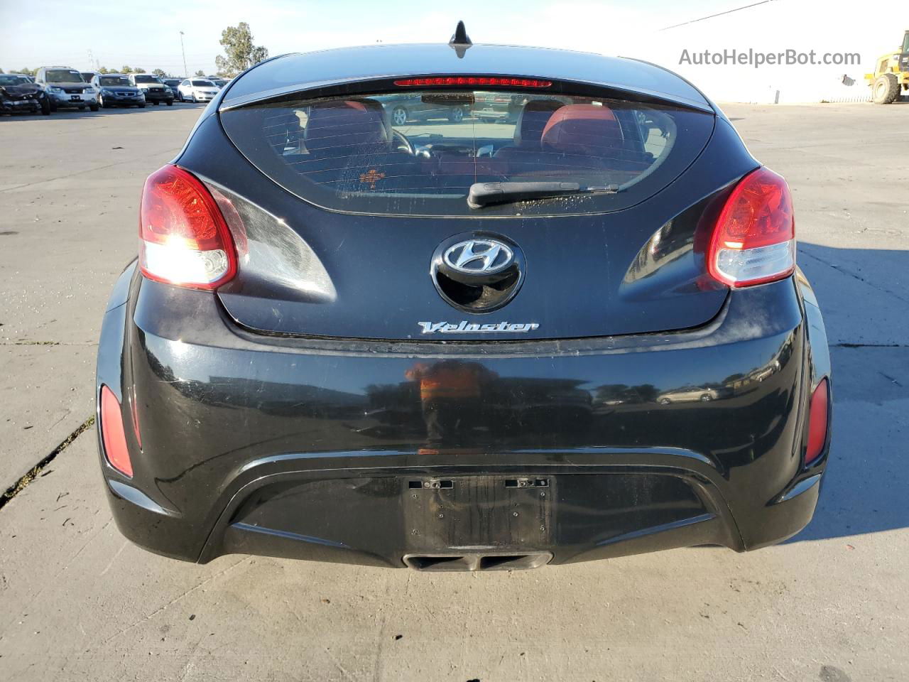 2013 Hyundai Veloster  Black vin: KMHTC6ADXDU125770