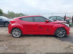 2013 Hyundai Veloster Base W/black Red vin: KMHTC6ADXDU134243