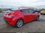 2013 Hyundai Veloster Base W/black Red vin: KMHTC6ADXDU134243