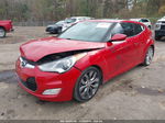 2013 Hyundai Veloster Base W/black Red vin: KMHTC6ADXDU134243