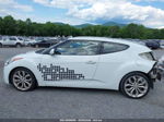 2013 Hyundai Veloster Base W/gray White vin: KMHTC6ADXDU138874