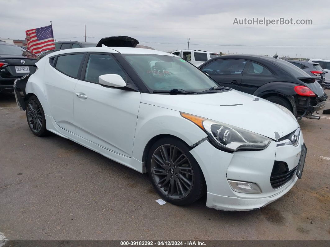 2013 Hyundai Veloster Mix Белый vin: KMHTC6ADXDU140995