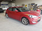 2013 Hyundai Veloster  Red vin: KMHTC6ADXDU146621