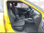 2013 Hyundai Veloster Base W/black Yellow vin: KMHTC6ADXDU173091