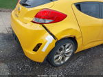 2013 Hyundai Veloster Base W/black Yellow vin: KMHTC6ADXDU173091