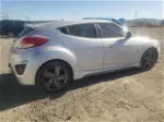 2013 Hyundai Veloster Turbo Серебряный vin: KMHTC6AE0DU108243