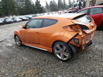 2013 Hyundai Veloster Turbo Оранжевый vin: KMHTC6AE0DU109571