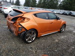 2013 Hyundai Veloster Turbo Orange vin: KMHTC6AE0DU109571