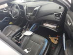 2013 Hyundai Veloster Turbo Серебряный vin: KMHTC6AE0DU122255