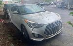 2013 Hyundai Veloster Turbo Серый vin: KMHTC6AE0DU125866