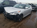 2013 Hyundai Veloster Turbo Серебряный vin: KMHTC6AE0DU129688