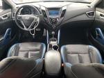 2013 Hyundai Veloster Turbo Серебряный vin: KMHTC6AE0DU129688