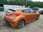 2013 Hyundai Veloster Turbo Orange vin: KMHTC6AE0DU136673