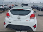 2013 Hyundai Veloster Turbo W/black Белый vin: KMHTC6AE0DU161721