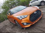 2013 Hyundai Veloster Turbo W/black Оранжевый vin: KMHTC6AE0DU162514