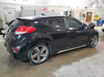 2013 Hyundai Veloster Turbo Black vin: KMHTC6AE1DU084311