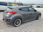 2013 Hyundai Veloster Turbo Gray vin: KMHTC6AE1DU138321