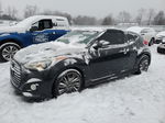 2013 Hyundai Veloster Turbo Черный vin: KMHTC6AE1DU143163