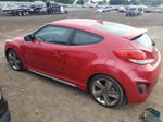 2013 Hyundai Veloster Turbo Red vin: KMHTC6AE1DU149058