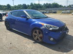 2013 Hyundai Veloster Turbo Blue vin: KMHTC6AE1DU155295