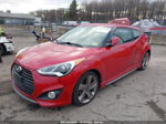 2013 Hyundai Veloster Turbo W/black Red vin: KMHTC6AE2DU116294