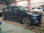 2013 Hyundai Veloster Turbo Black vin: KMHTC6AE2DU152437