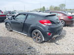 2013 Hyundai Veloster Turbo W/black Black vin: KMHTC6AE2DU163762