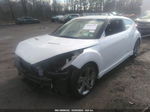 2013 Hyundai Veloster Turbo W/black Белый vin: KMHTC6AE2DU180903