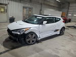 2013 Hyundai Veloster Turbo White vin: KMHTC6AE2DU181386