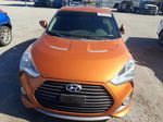 2013 Hyundai Veloster Turbo Orange vin: KMHTC6AE3DU100508