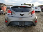 2013 Hyundai Veloster Turbo Gray vin: KMHTC6AE3DU121813