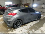 2013 Hyundai Veloster Turbo W/blue Gray vin: KMHTC6AE3DU145027