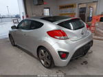 2013 Hyundai Veloster Turbo W/blue Серебряный vin: KMHTC6AE4DU112859