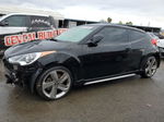 2013 Hyundai Veloster Turbo Black vin: KMHTC6AE4DU128382