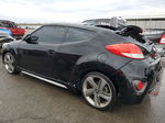 2013 Hyundai Veloster Turbo Black vin: KMHTC6AE4DU128382