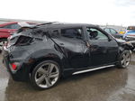 2013 Hyundai Veloster Turbo Black vin: KMHTC6AE4DU128382