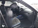 2013 Hyundai Veloster Turbo W/blue Black vin: KMHTC6AE4DU134702