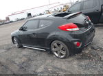 2013 Hyundai Veloster Turbo W/blue Black vin: KMHTC6AE4DU134702