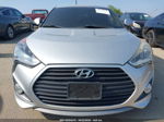 2013 Hyundai Veloster Turbo W/black Silver vin: KMHTC6AE4DU136269