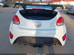 2013 Hyundai Veloster Turbo W/black White vin: KMHTC6AE4DU144064